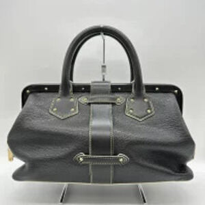 Louis Vuitton Suhali Ingenieux handbag L Black studded Black